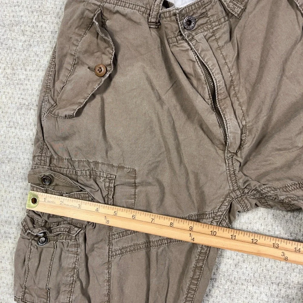 Vintage Polo Ralph Lauren Cargo Pants Men 36x30 Brown Paratropper Military RL 67
